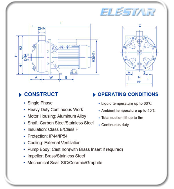 SCM-ST Centrifugal Water Pump - Image 6