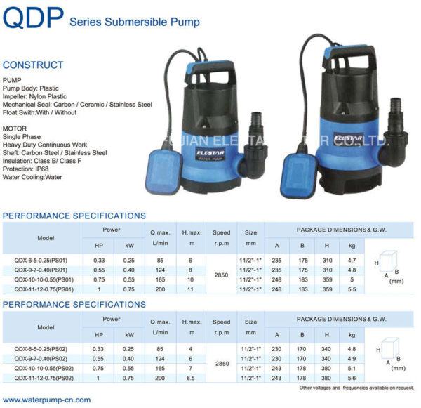 QDP Submersible pump - Image 3