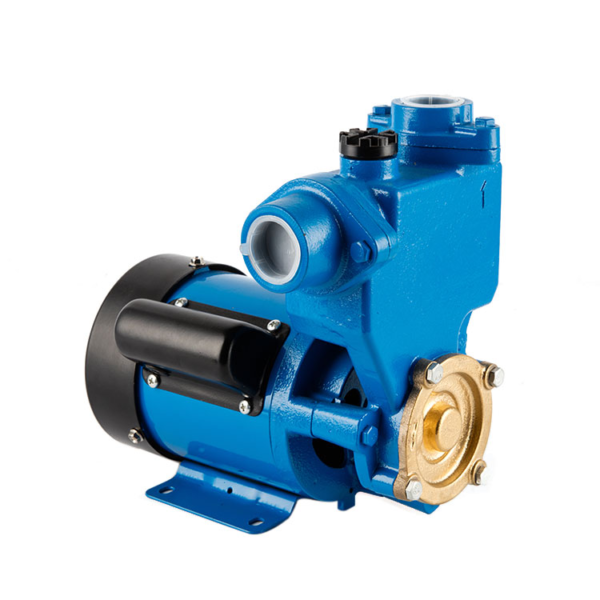 ＧＰ　GP SERIES SELF-PRIMING PERIPHERAL PUMPS Pump >> Pump Body: cast iron & support under special anti-rust treatment >> Impeller: brass impeller >> Mechnical Seal: carbon / ceramic / Stainless Steel Motor >> Bulit-in thermal protector for single phase motor >> Motor with copper winding >> Motor Housing: Steel-plate, Aluminum alloy >> AISI 304 shaft or 45# carbon steel Application GP series automatic self-priming water pumps are suitable for pumping clean water. Consisted of a water pump, a tank and a pressure switch, this series is relatively simple construction, not expensive but reliable and safe. TECHINICAL DATA AT 220-240V/50HZ MODEL POWER MAX.FLOW MAX.HEAD MAX.SUCT INLET/OUTLET GW PACKING DIMENSION(MM) kW HP (l/min) (M) (M) (inch) (kgs) GP-125A 0.125 1/6 30 30 9 1" x 1" 6.6 260*200*240 GP-250A 0.37 1/2 35 35 9 1" x 1" 7 260*200*240