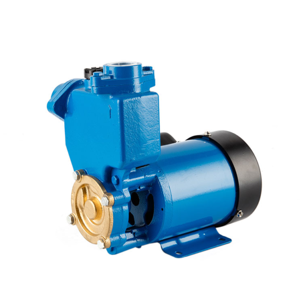 GP SERIES SELF-PRIMING PERIPHERAL PUMPS Pump >> Pump Body: cast iron & support under special anti-rust treatment >> Impeller: brass impeller >> Mechnical Seal: carbon / ceramic / Stainless Steel Motor >> Bulit-in thermal protector for single phase motor >> Motor with copper winding >> Motor Housing: Steel-plate, Aluminum alloy >> AISI 304 shaft or 45# carbon steel Application GP series automatic self-priming water pumps are suitable for pumping clean water. Consisted of a water pump, a tank and a pressure switch, this series is relatively simple construction, not expensive but reliable and safe. TECHINICAL DATA AT 220-240V/50HZ MODEL POWER MAX.FLOW MAX.HEAD MAX.SUCT INLET/OUTLET GW PACKING DIMENSION(MM) kW HP (l/min) (M) (M) (inch) (kgs) GP-125A 0.125 1/6 30 30 9 1" x 1" 6.6 260*200*240 GP-250A 0.37 1/2 35 35 9 1" x 1" 7 260*200*240