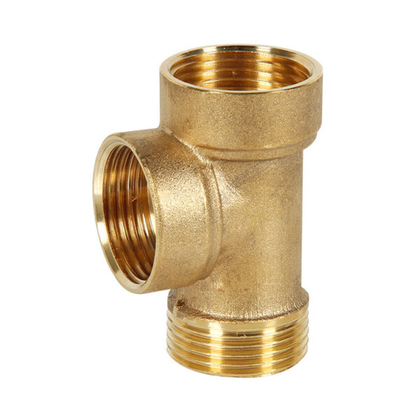 5 ways fitting in low brass to allow the compact installation of the water pump, pressure switch, pressure gauge and flexible hose to the tank. FEATURES: Low lead brass ¼" male thread connection ¼" female thread connection 1" male thread connection 1" female thread connection x 2